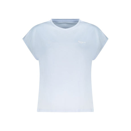 Pepe Jeans Azzurro Cotton Women T-Shirt