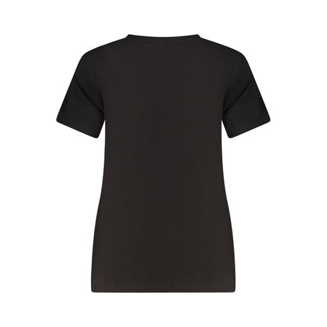Guess Jeans Black Cotton Women T-Shirt