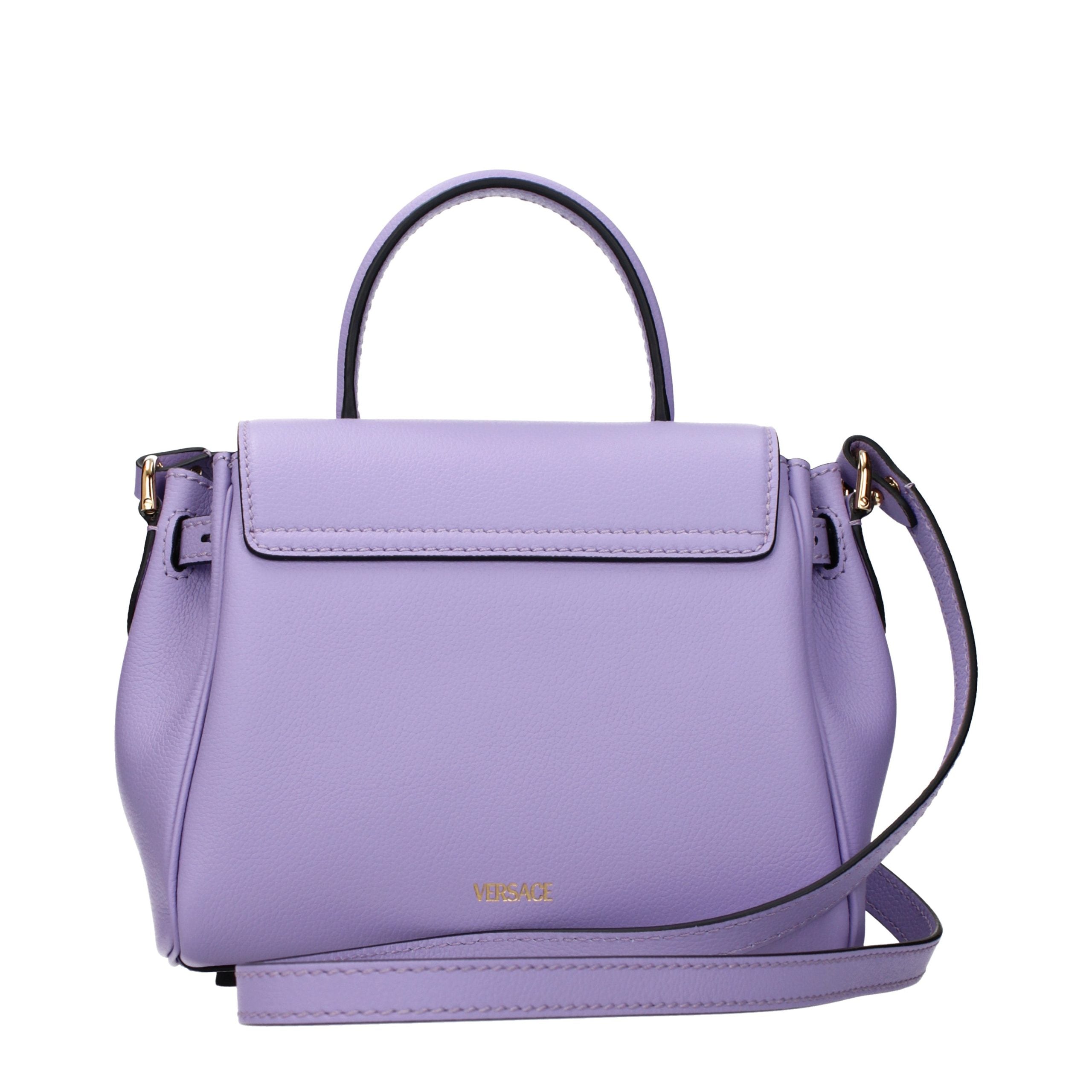 Versace Pink Leather Handbag