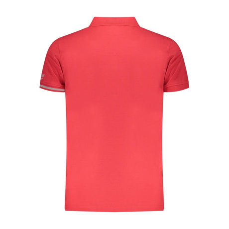 Iceberg Red Cotton Mens Polo Shirt
