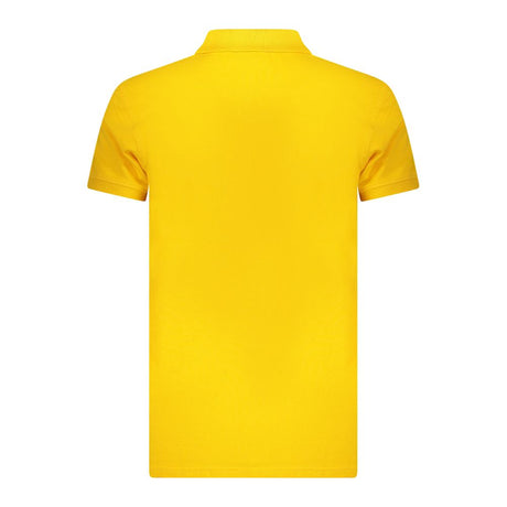 Iceberg Yellow Cotton Mens Polo Shirt