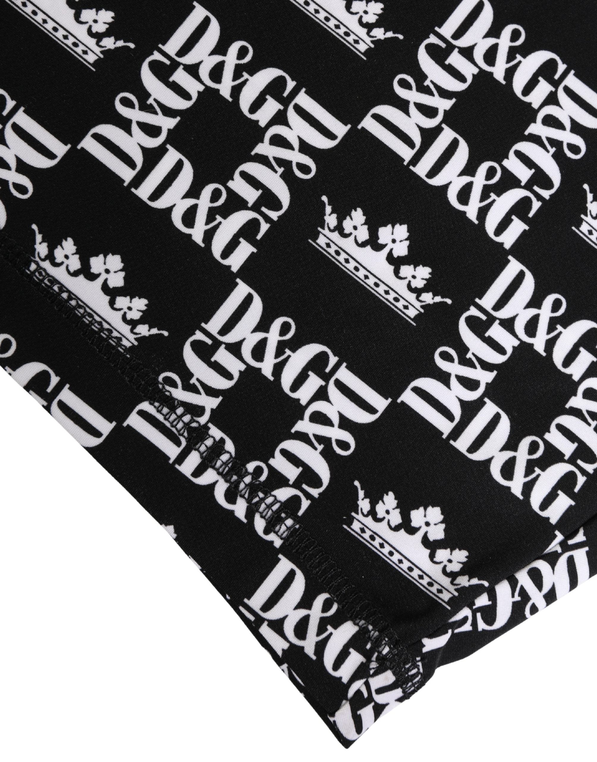 Dolce & Gabbana Multicolor Patterned Cycling Bike Shorts Underwear