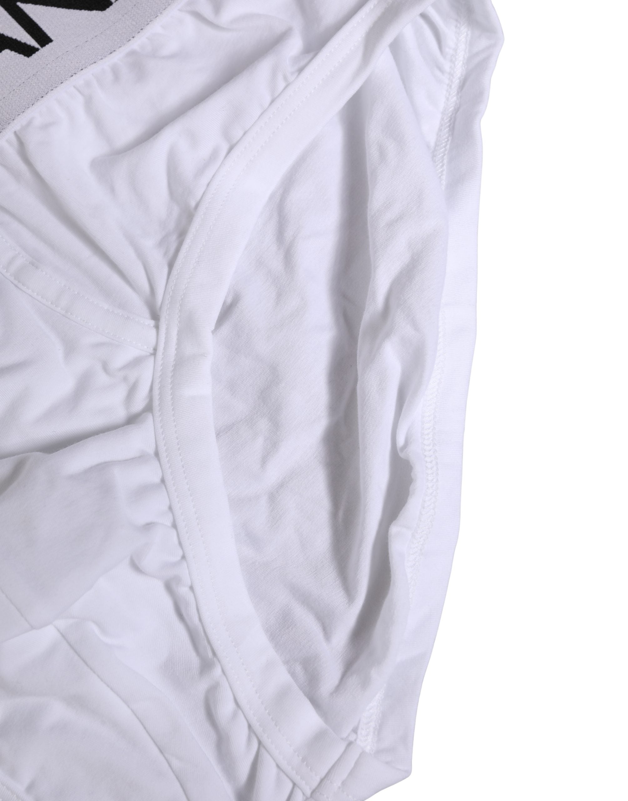 Dolce & Gabbana White Cotton Stretch Brando Brief Underwear