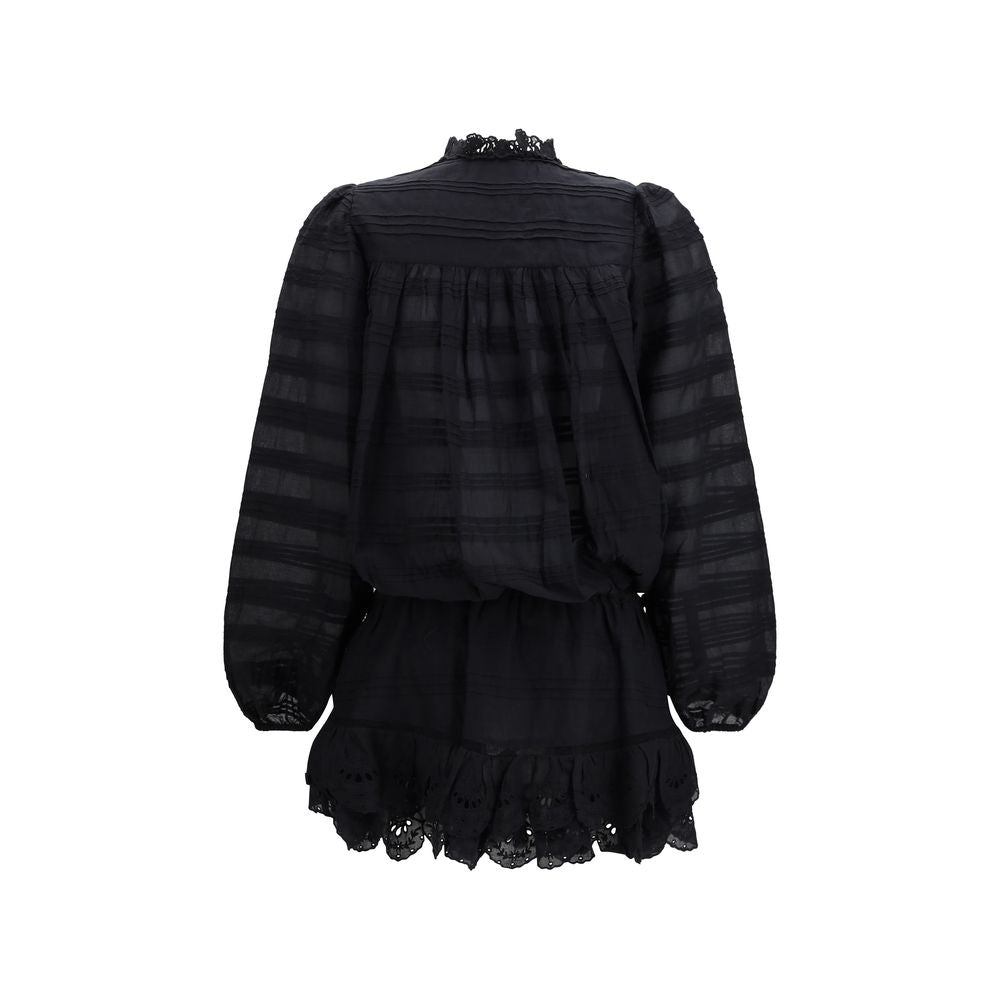 Isabel Marant Étoile Black Cotton Casual Dress