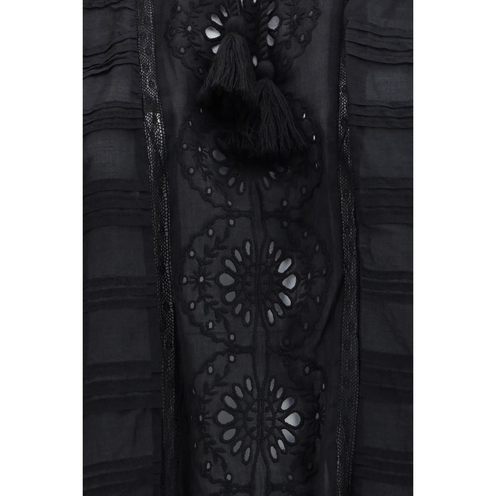 Isabel Marant Étoile Black Cotton Casual Dress