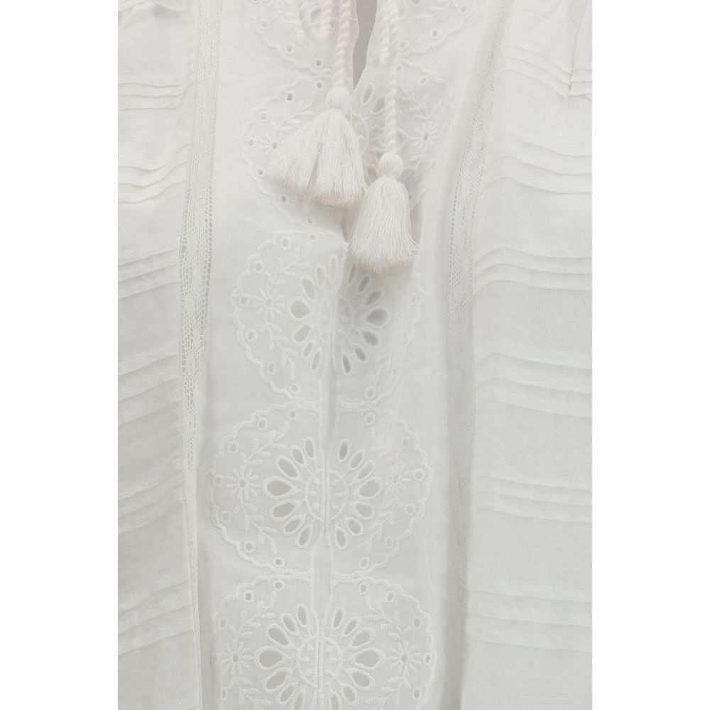 Isabel Marant Étoile White Cotton Casual Dress