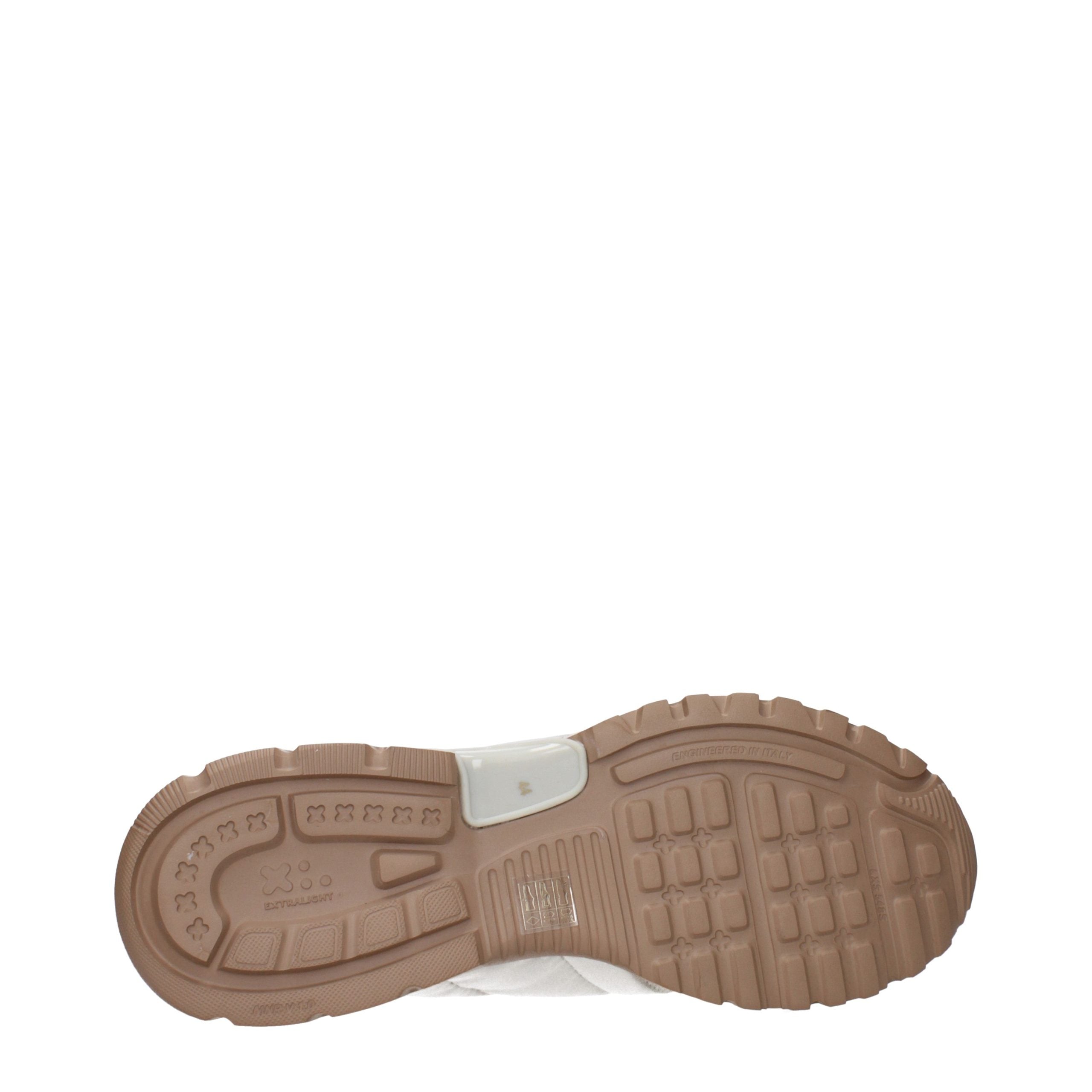 Eleventy Beige Fabric Chunky Sneakers