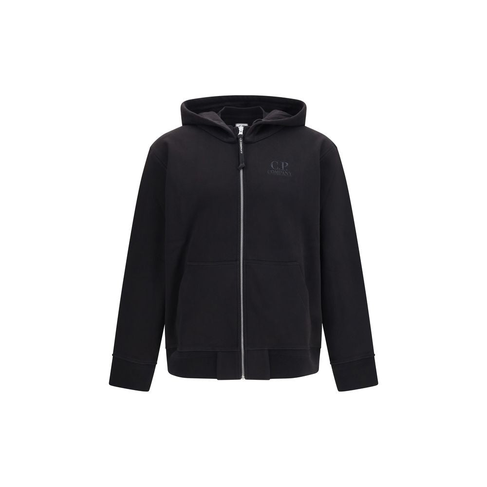 C.P. Company Black Cotton Sweatshirt