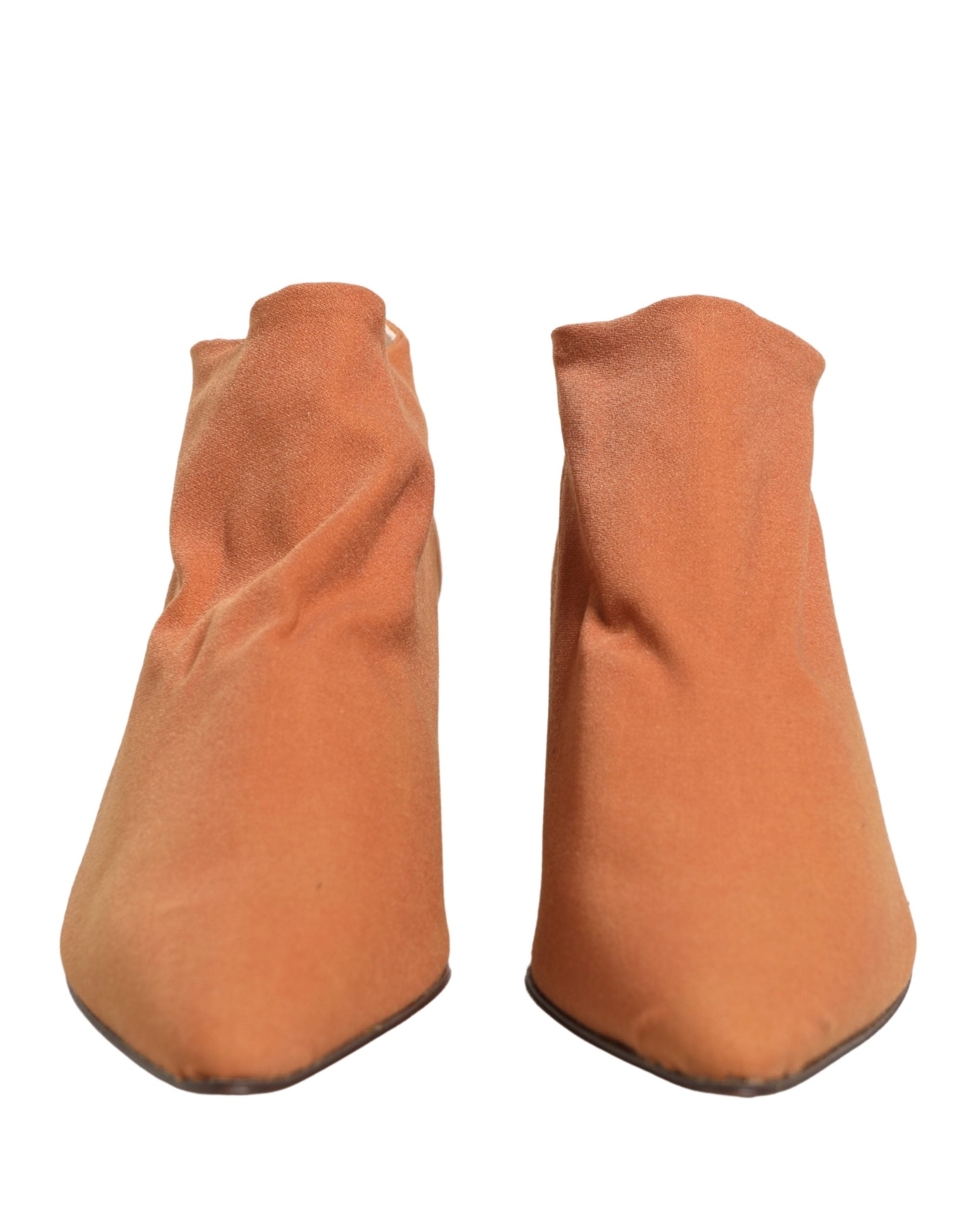 Dolce & Gabbana Brown Suede Ankle Boots Shoes