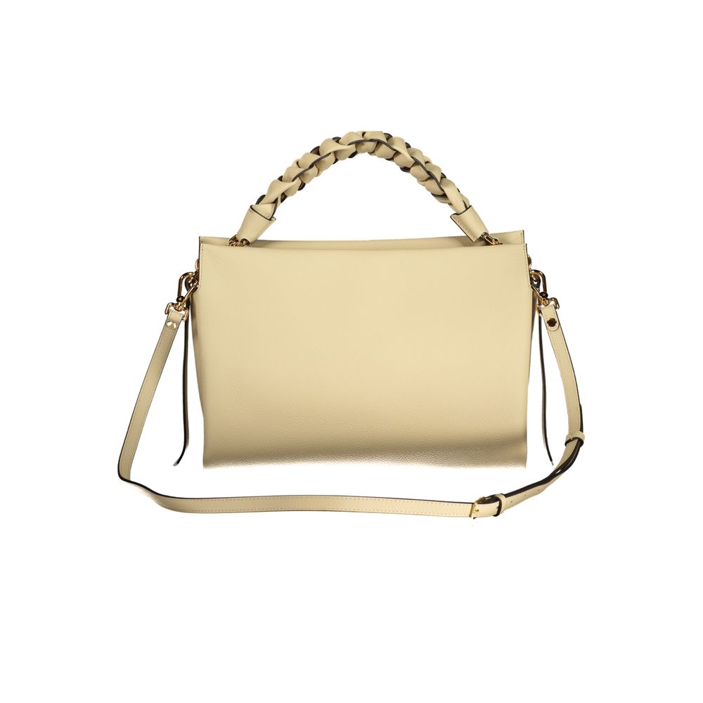 Coccinelle Beige Leather Women Handbag