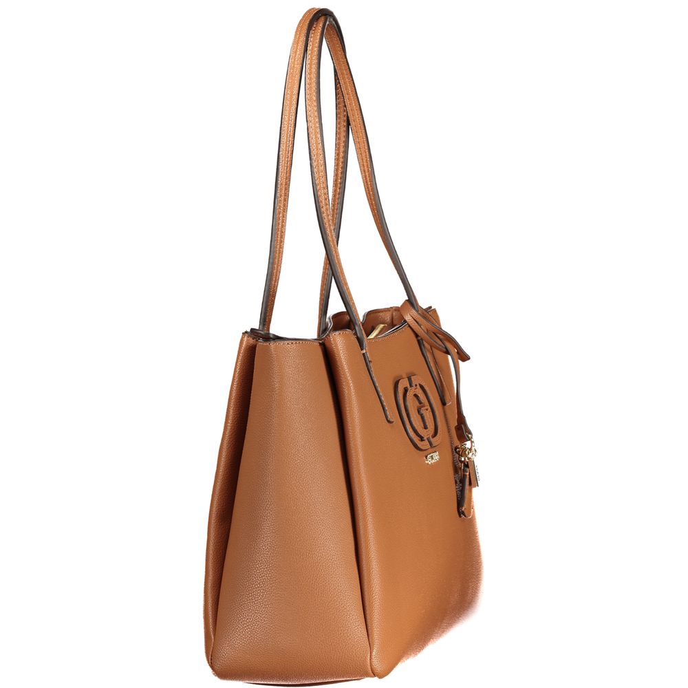Guess Jeans Nero Poliuretano Women Handbag