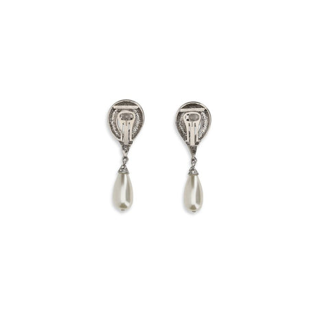 Alessandra Rich Silver Brass Earrings