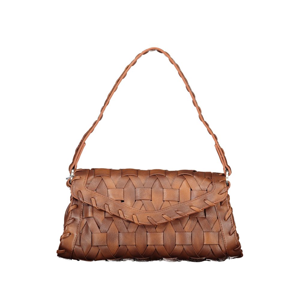 Desigual Marrone Poliuretano Women Handbag