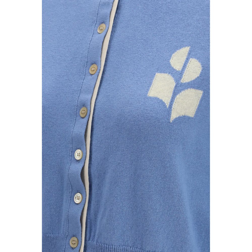 Isabel Marant Étoile Blue Cotton Cardigan
