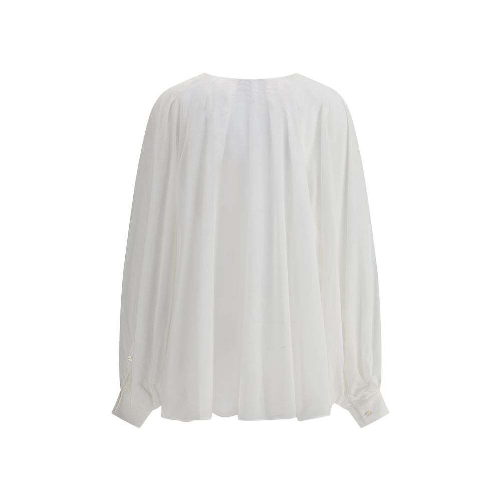 The Latest White Cotton Blouse