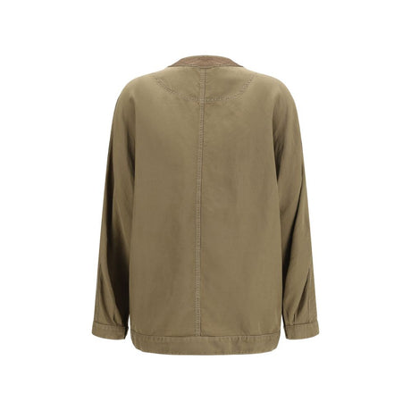 Giorgio Armani Bicolor Copper Denim Jacket