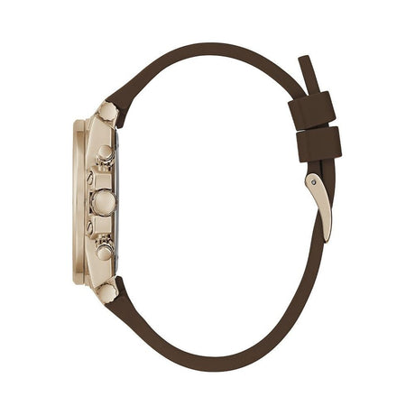 Guess Brown Synthetic Dress Watch