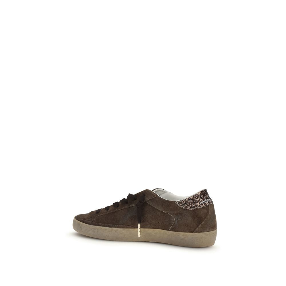 Golden Goose Brown Calf Leather Bos Taurus Low Top Sneakers