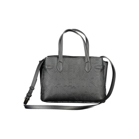 Mario Valentino Black Polyurethane Women's Bag