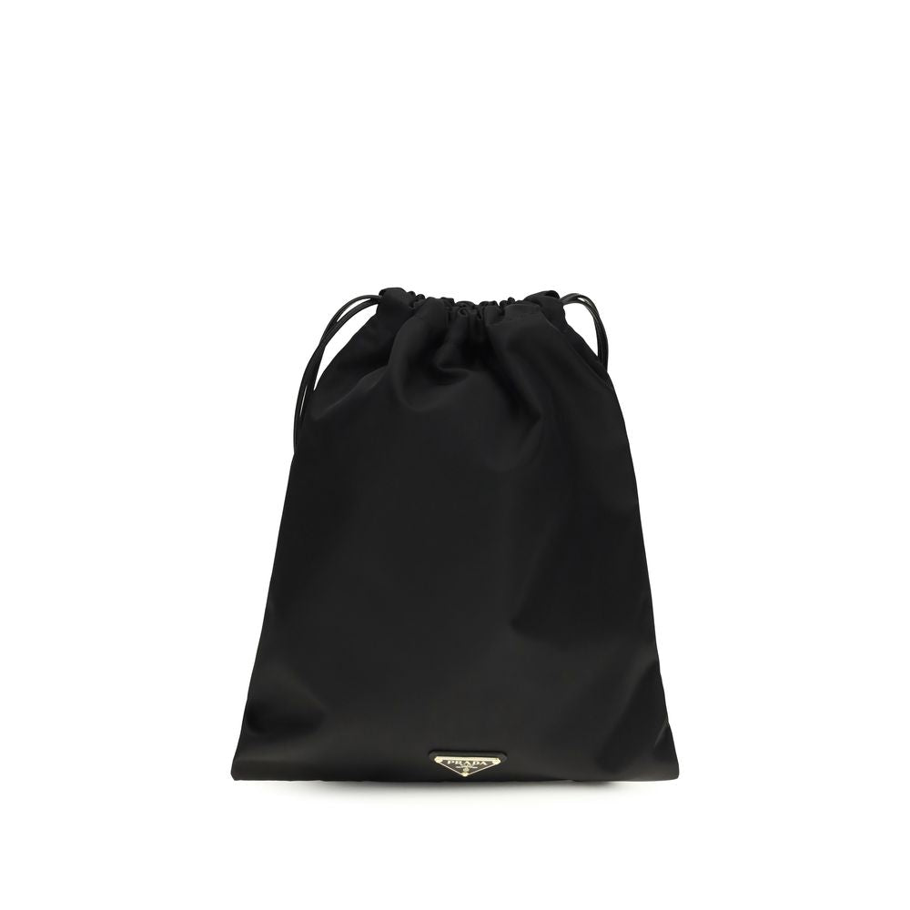 Prada Black Recycled Polyamide Shoulder Bag