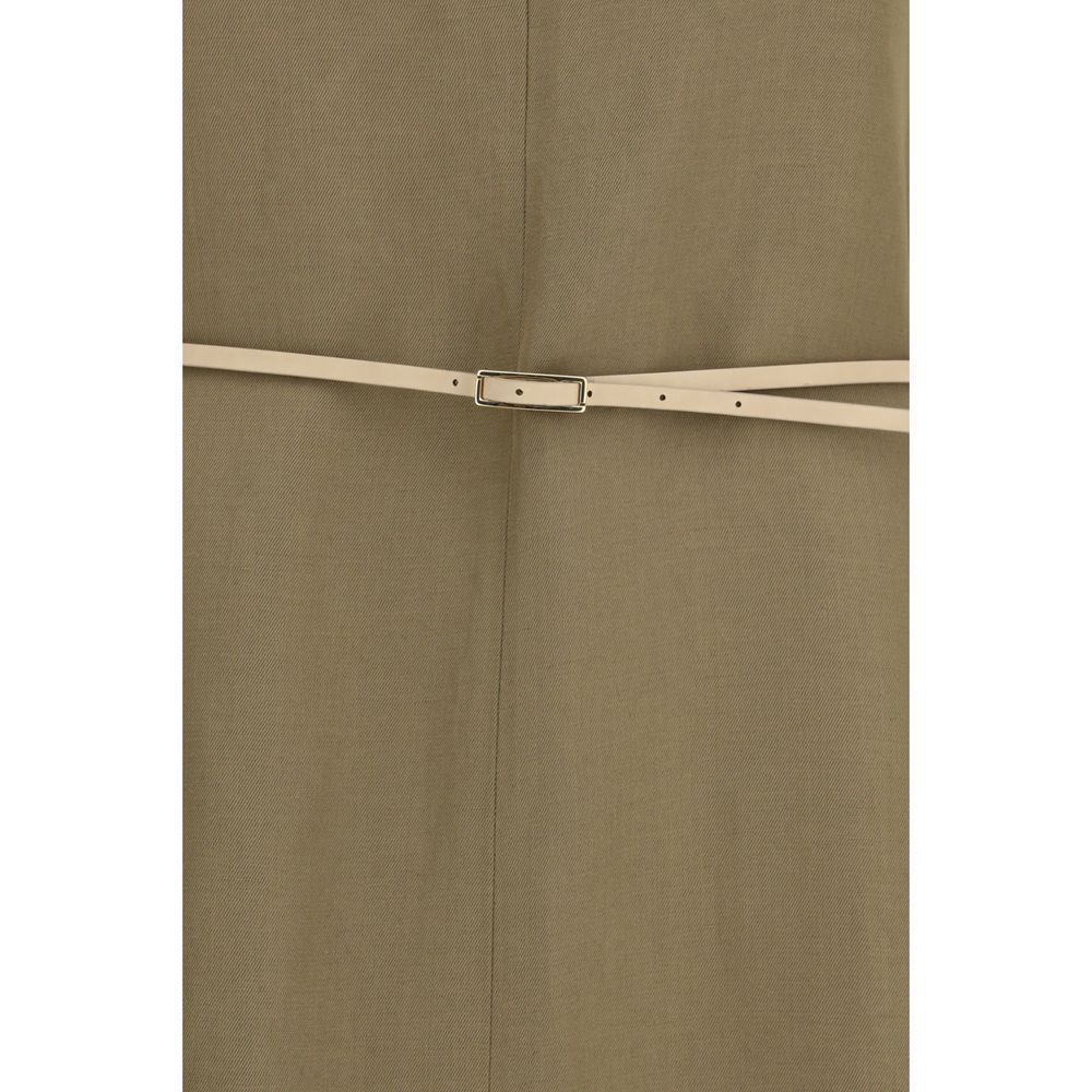 Fabiana Filippi Bicolor Viscose Long Dress