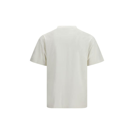 Palm Angels White Cotton T-Shirt