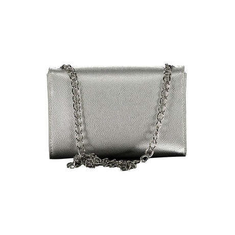 Mario Valentino Silver Polyurethane Women Bag
