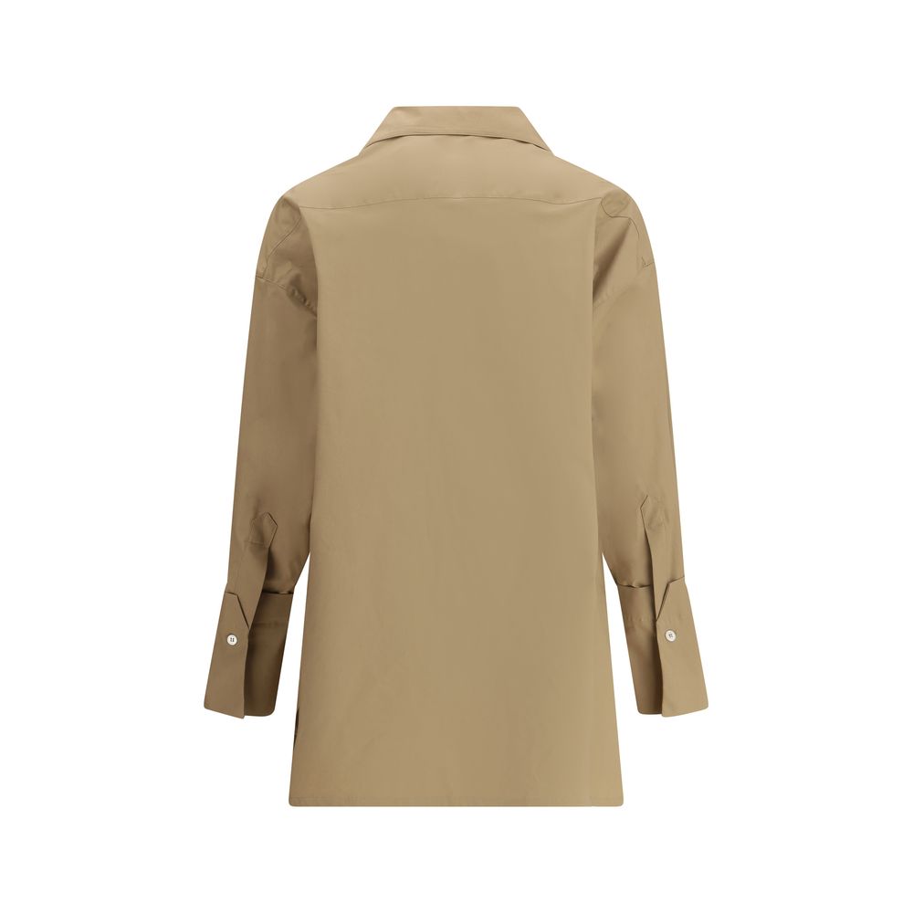 Darkpark Brown Cotton Shirt