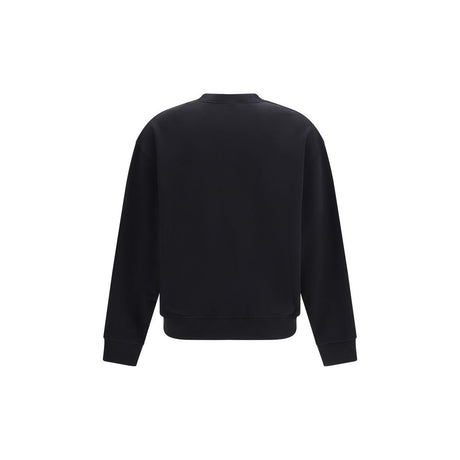 Palm Angels Black Cotton Sweatshirt