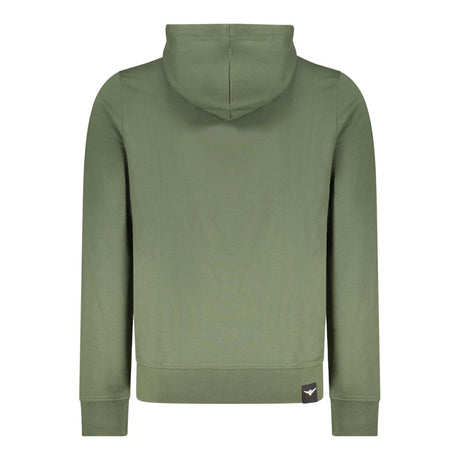 Accademia Militare Verde Cotton Men Hoodie