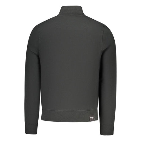 Accademia Militare Black Cotton Men Sweatshirt