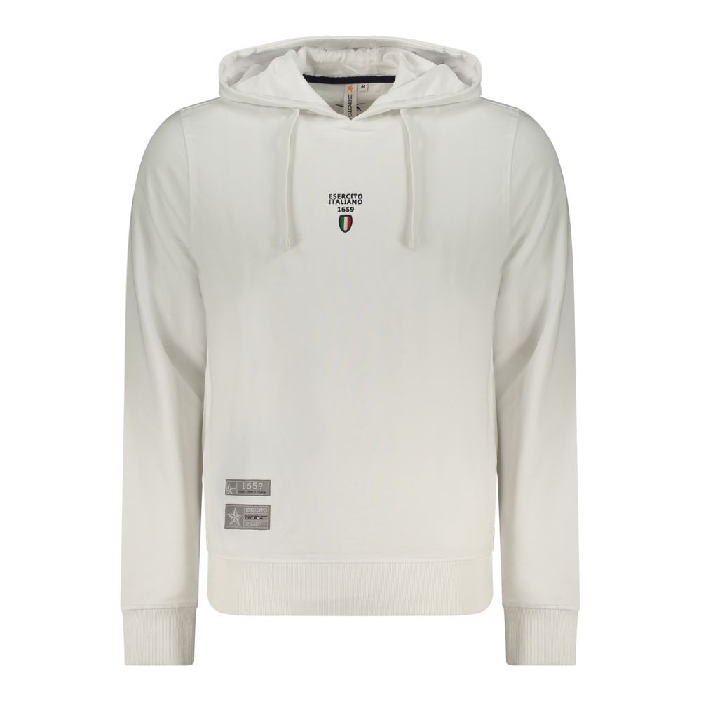 Accademia Militare White Cotton Sweatshirt