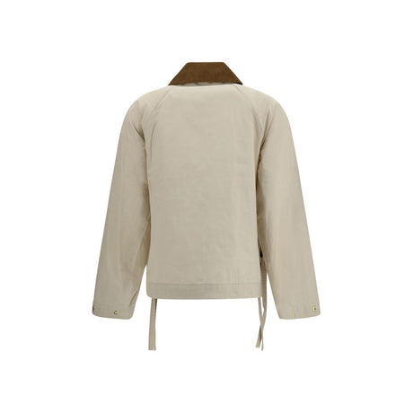 Barbour Beige Cotton Rain Coat