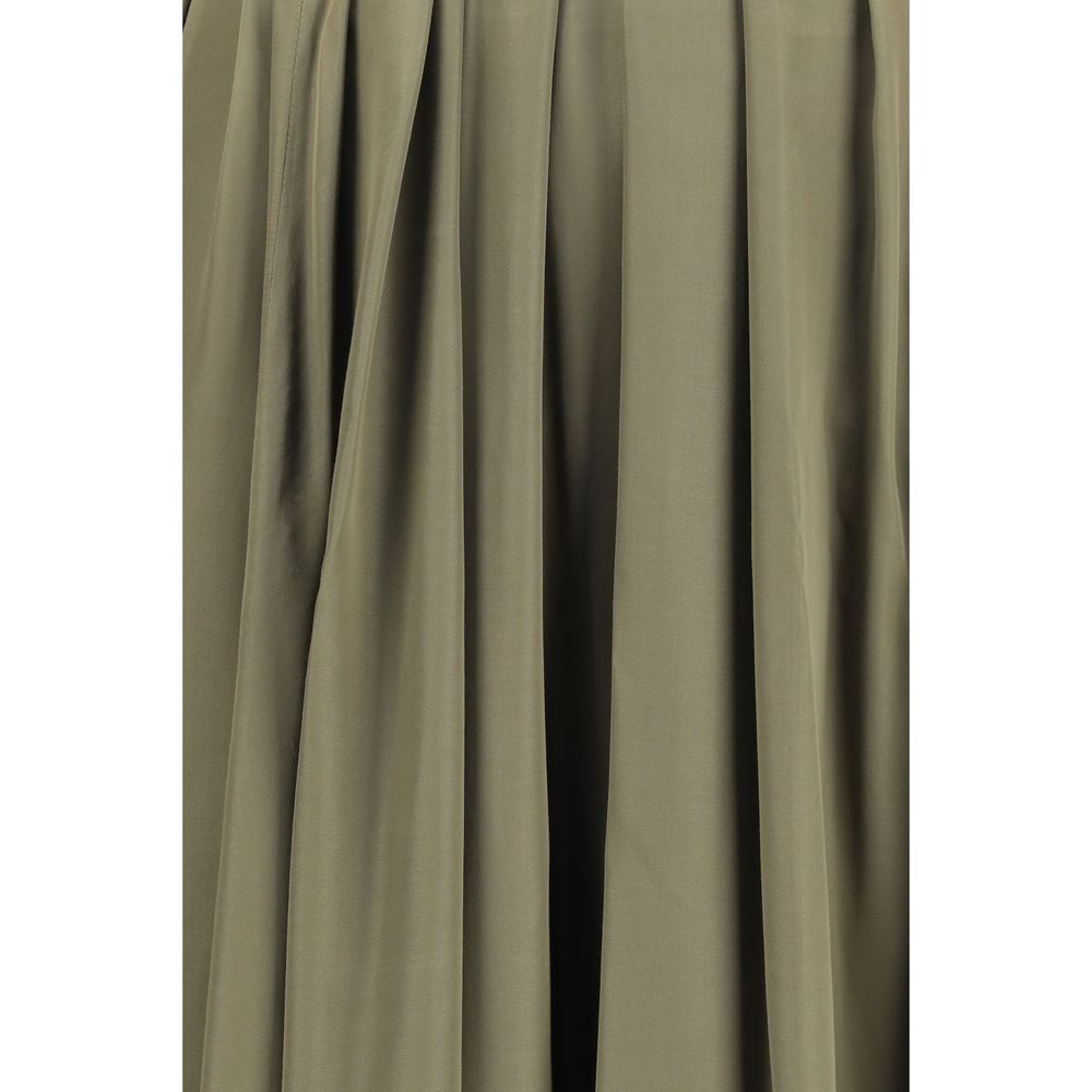 SA SU PHI Bicolor Polyester Long Dress