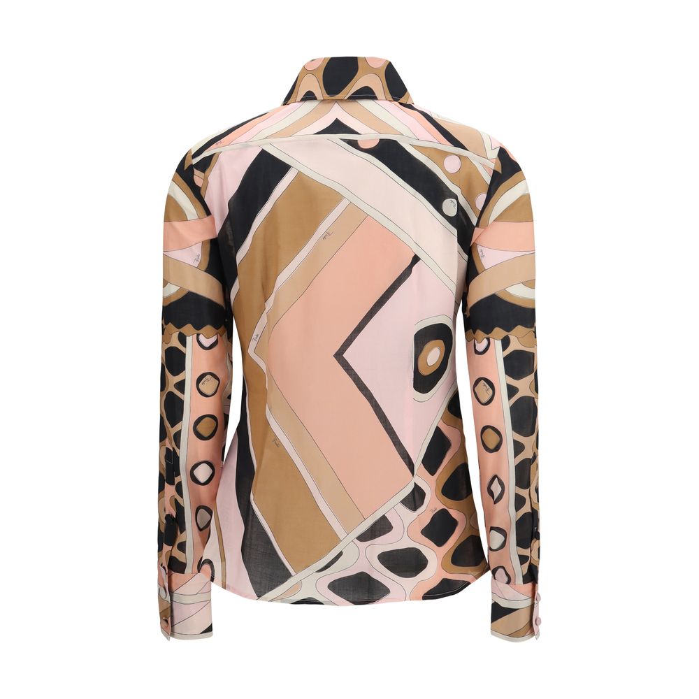 Emilio Pucci Multicolor Cotton Shirt