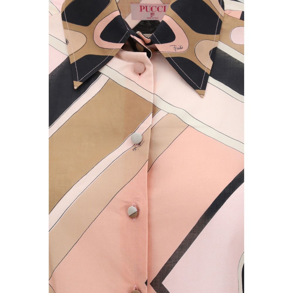 Emilio Pucci Multicolor Cotton Shirt