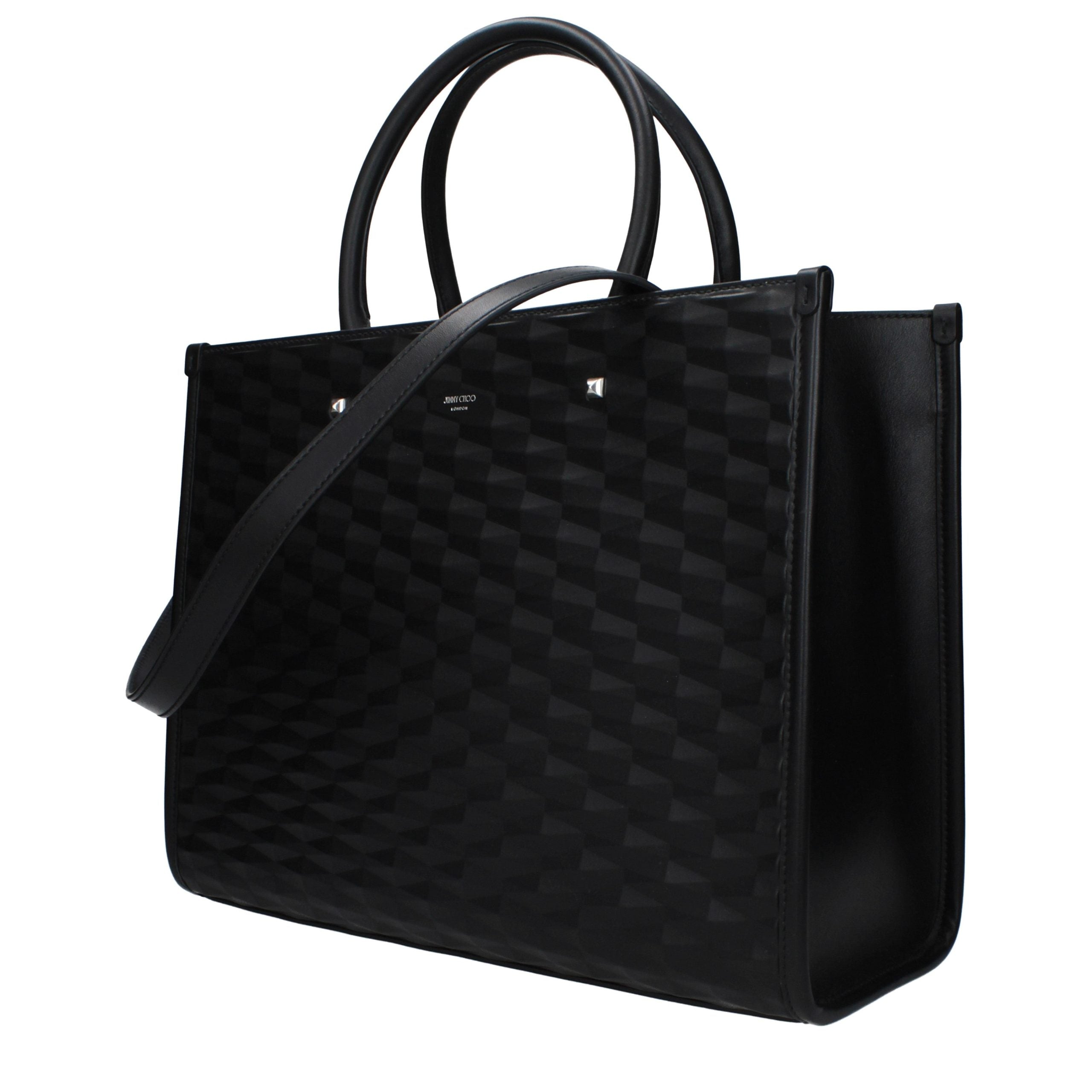 Jimmy Choo Black Leather Handbag