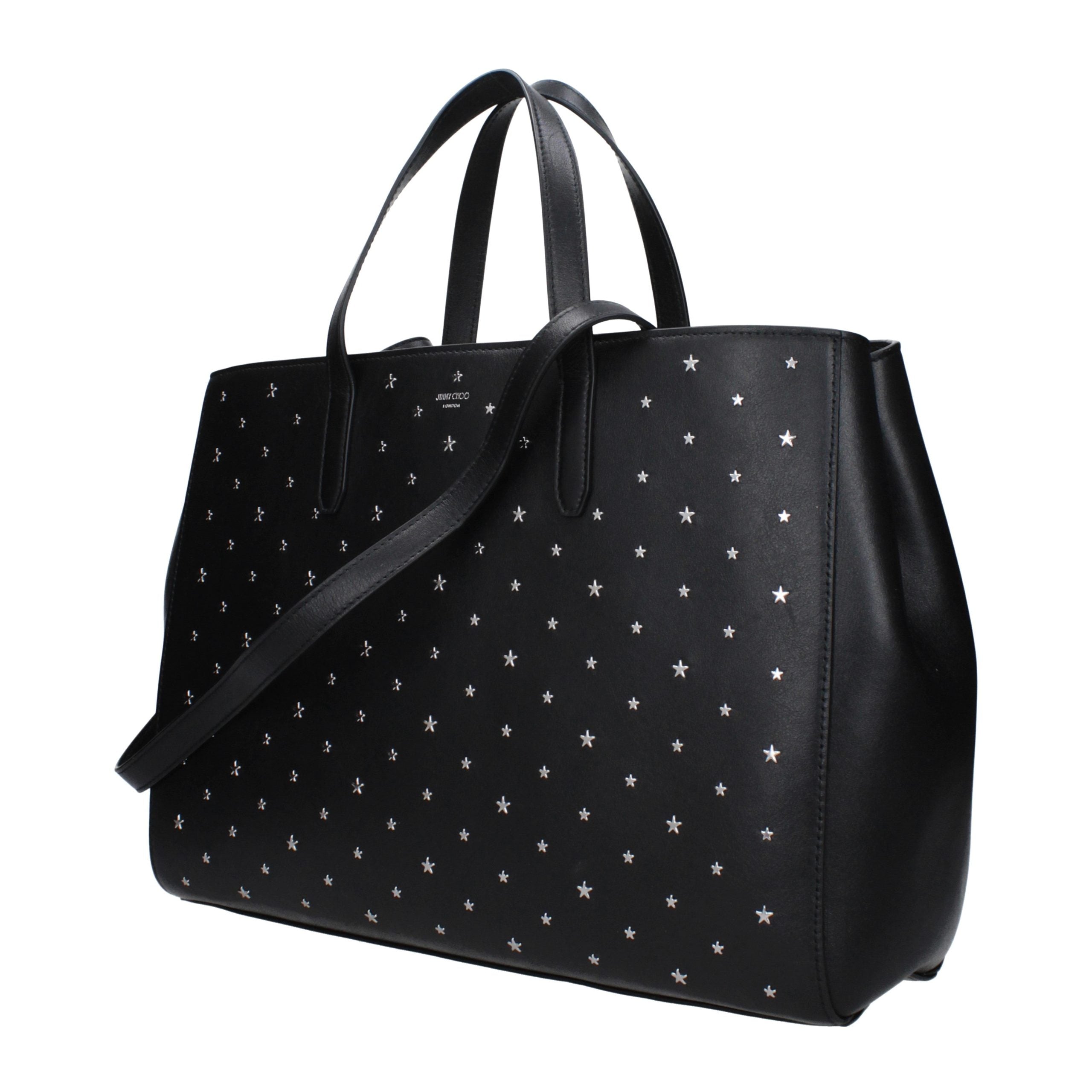Jimmy Choo Black Leather Handbag