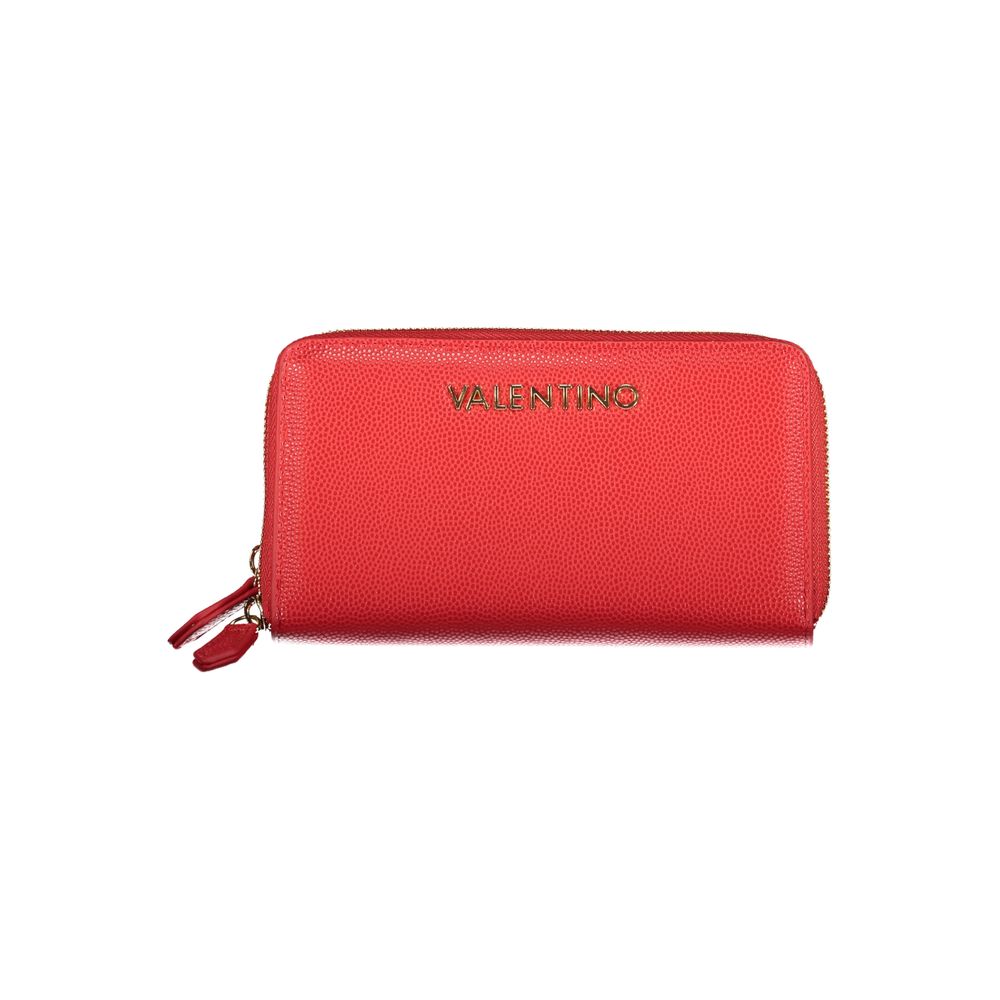Mario Valentino Red Polyurethane Women's Wallet