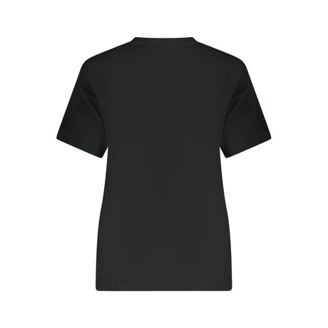 Converse Black Cotton Women's T-Shirt