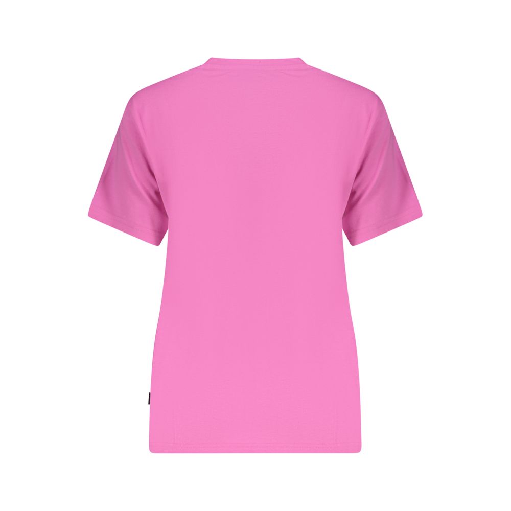 Converse Pink Cotton Women's T-Shirt