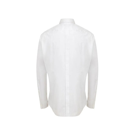 Dolce & Gabbana White Cotton Dress Shirt