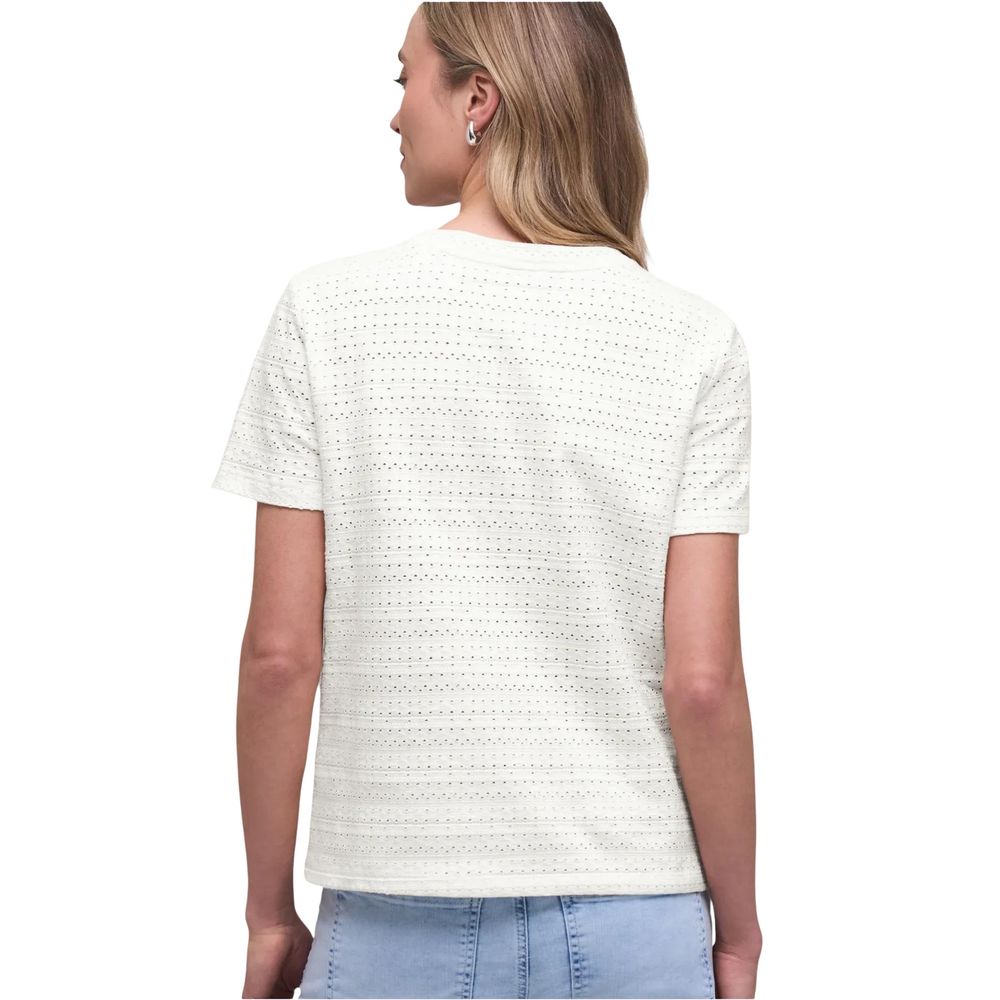 Street One Cream Cotton T-Shirt