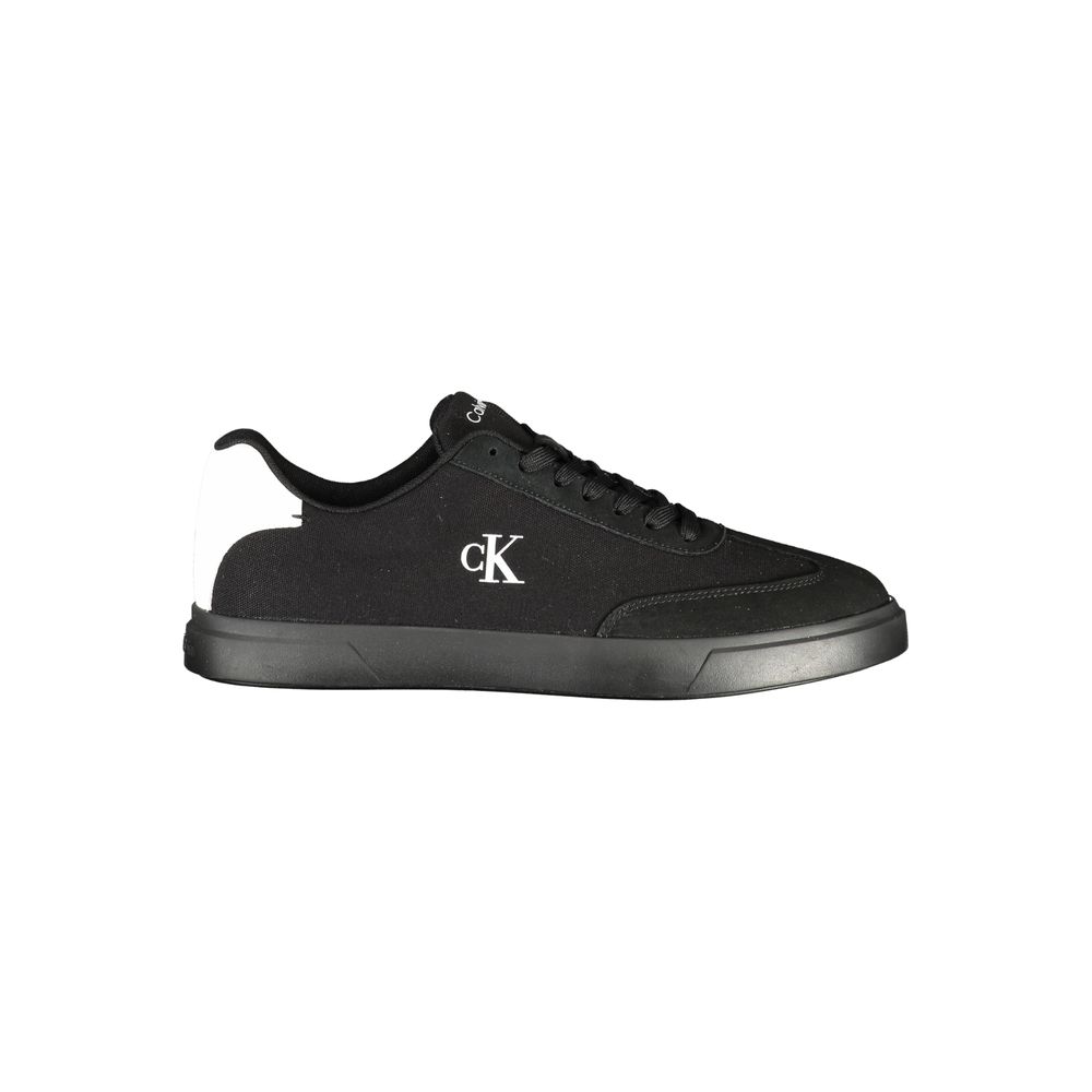 Calvin Klein Black Polyester Athletic Sneakers