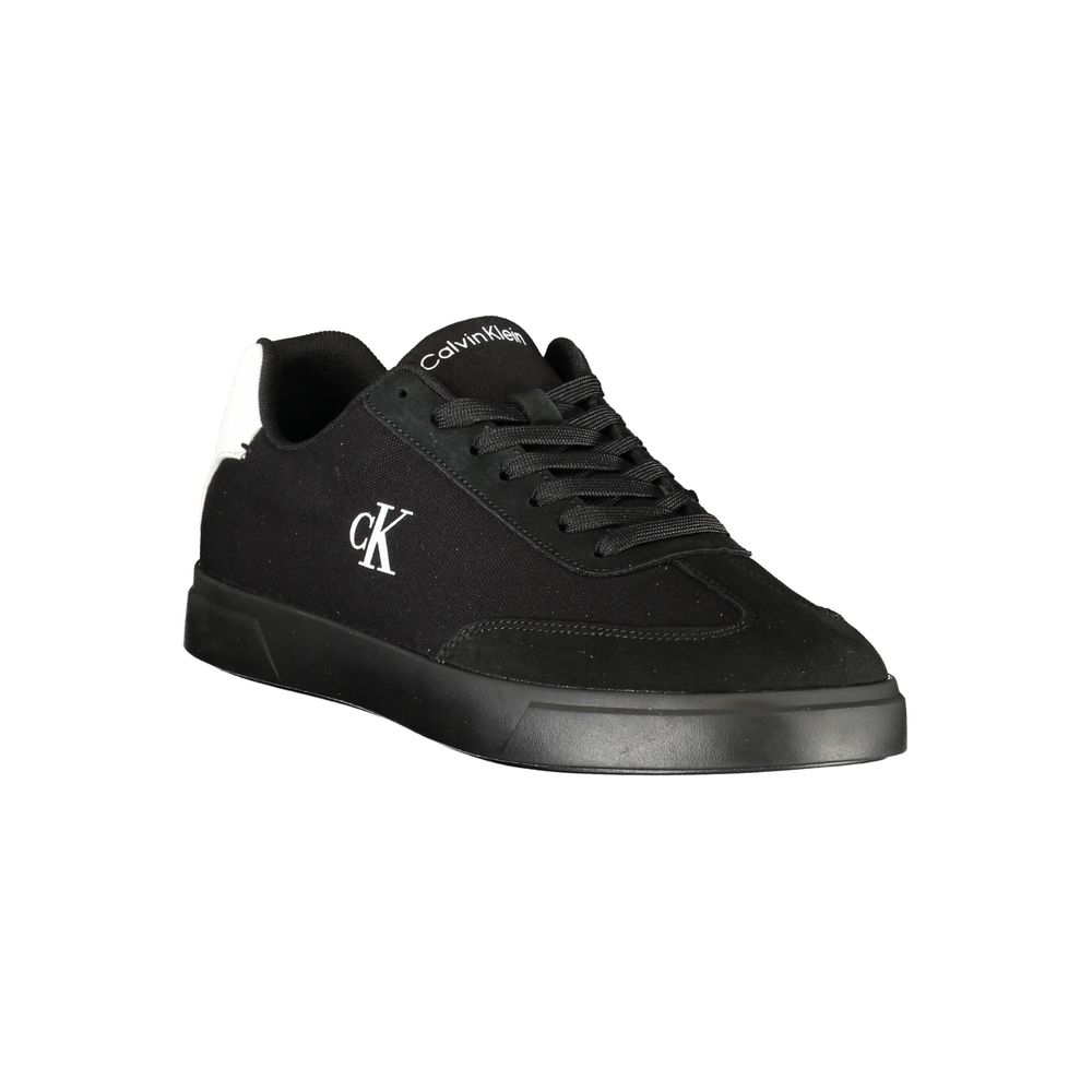 Calvin Klein Black Polyester Athletic Sneakers