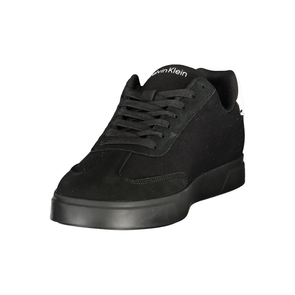 Calvin Klein Black Polyester Athletic Sneakers