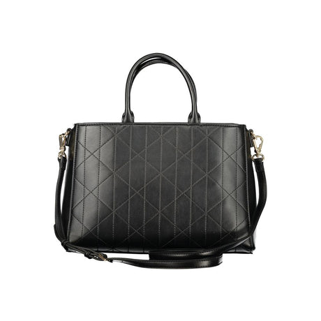 Mario Valentino Black Polyurethane Women's Bag