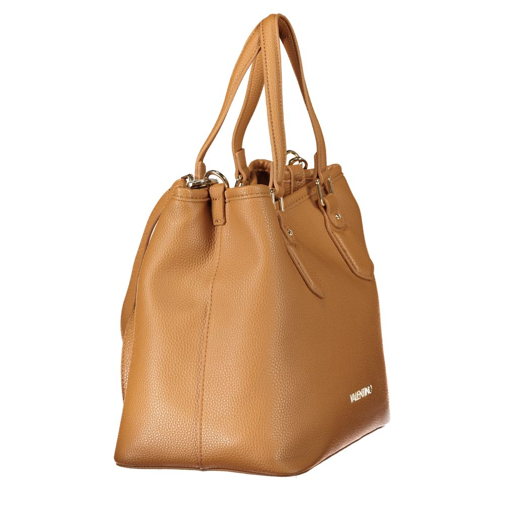 Mario Valentino Brown Polyurethane Womens Bag