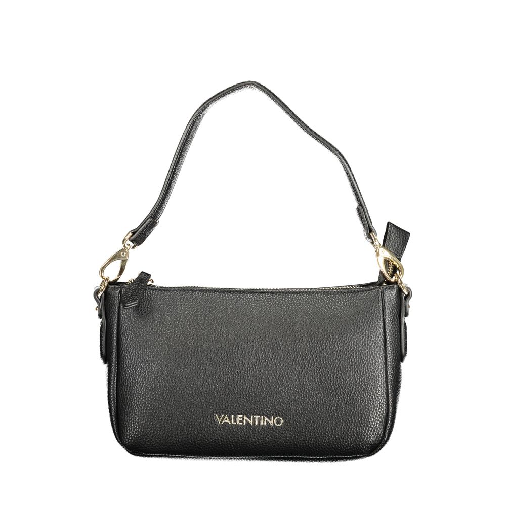 Mario Valentino Black Polyurethane Women's Bag