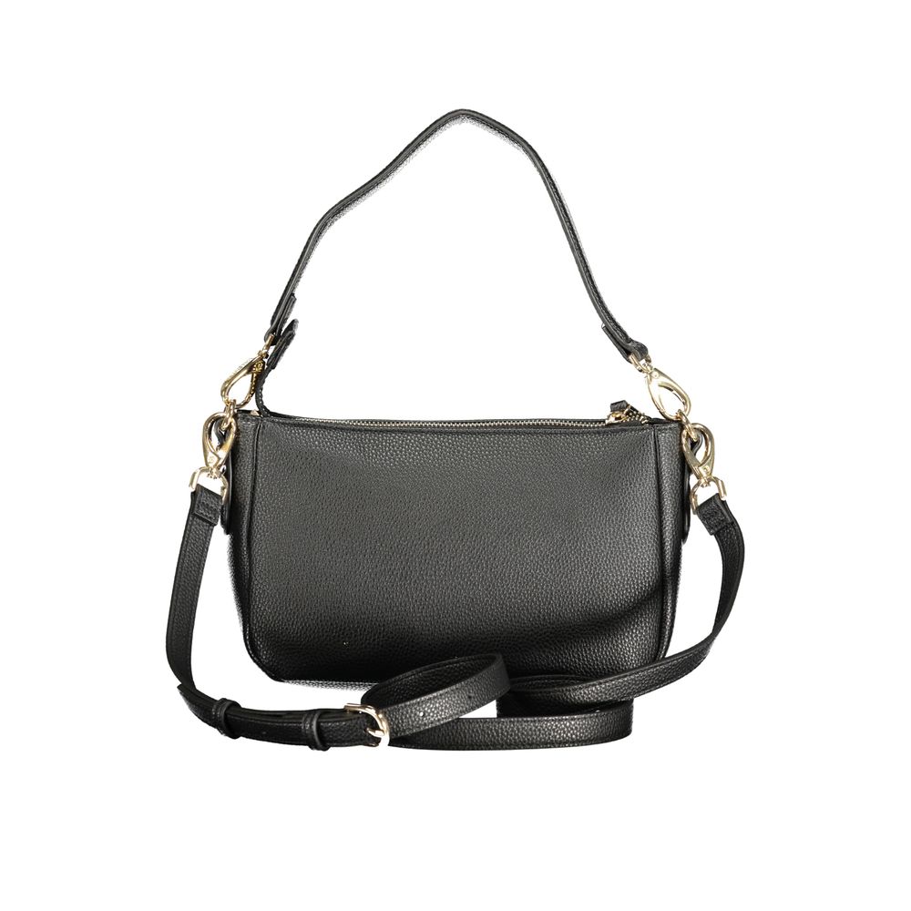 Mario Valentino Black Polyurethane Women's Bag